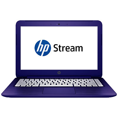 HP Stream 13-c101na Laptop, Intel Celeron, 2GB RAM, 32GB eMMC, 13.3 , Violet HP Stream 13-c101na Laptop, Intel Celeron, 2GB RAM, 32GB eMMC, 13.3 , Violet